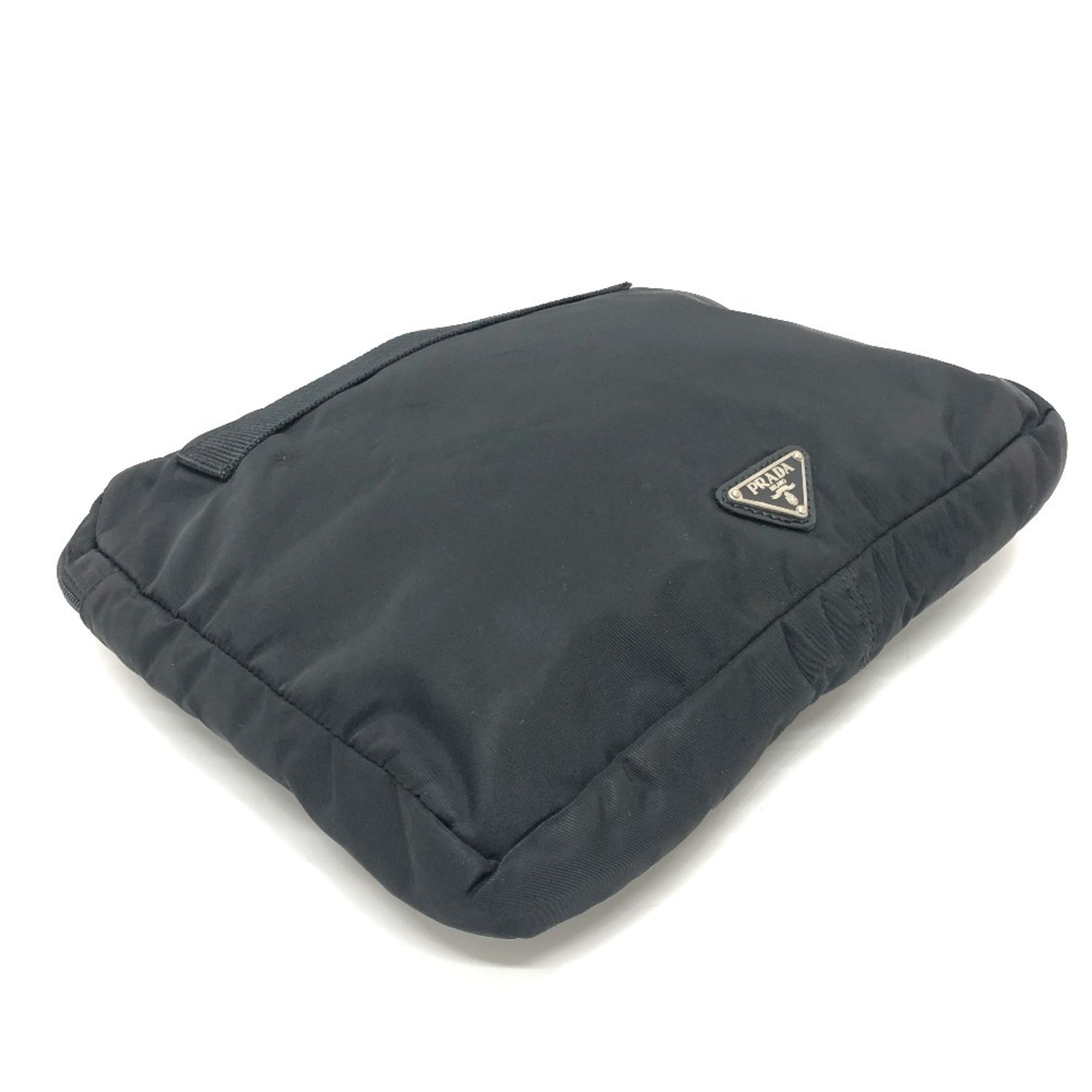 Prada Black Nylon Clutch Bag