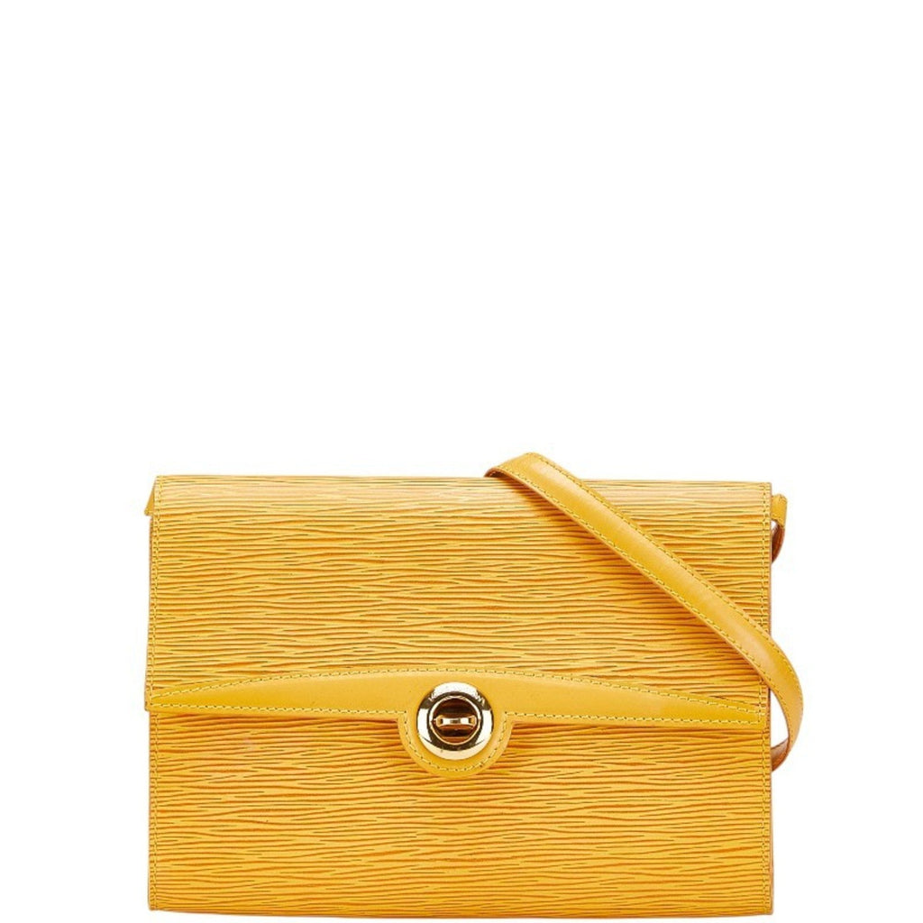 Louis Vuitton Yellow Leather Shoulder Bag