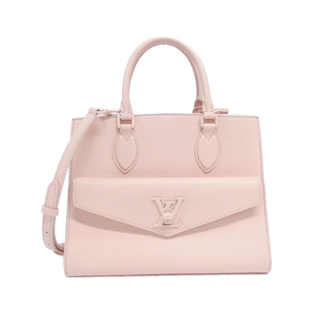 Louis Vuitton Pink Rose Leather Handbag