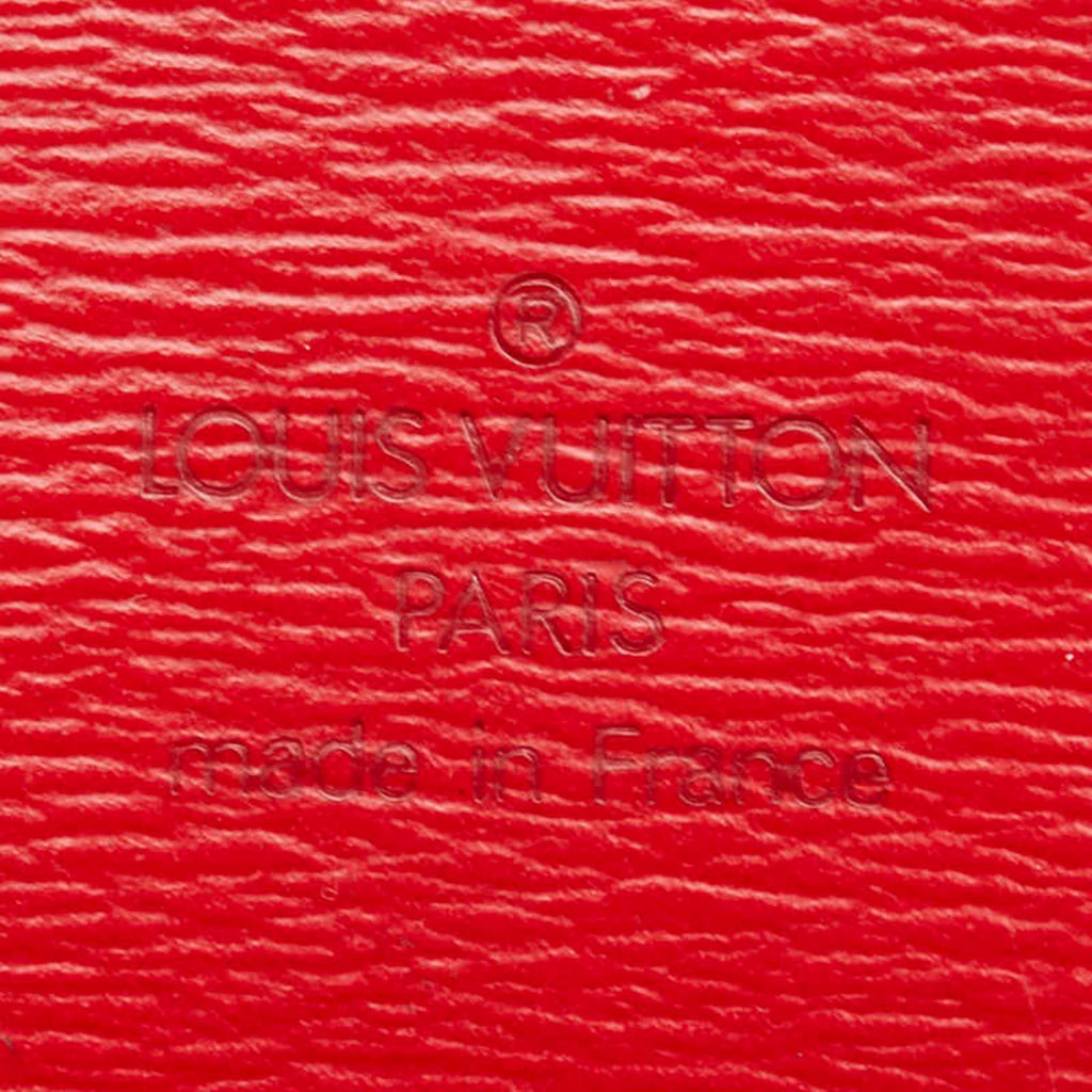 Louis Vuitton Castilian Red Leather Shoulder Bag