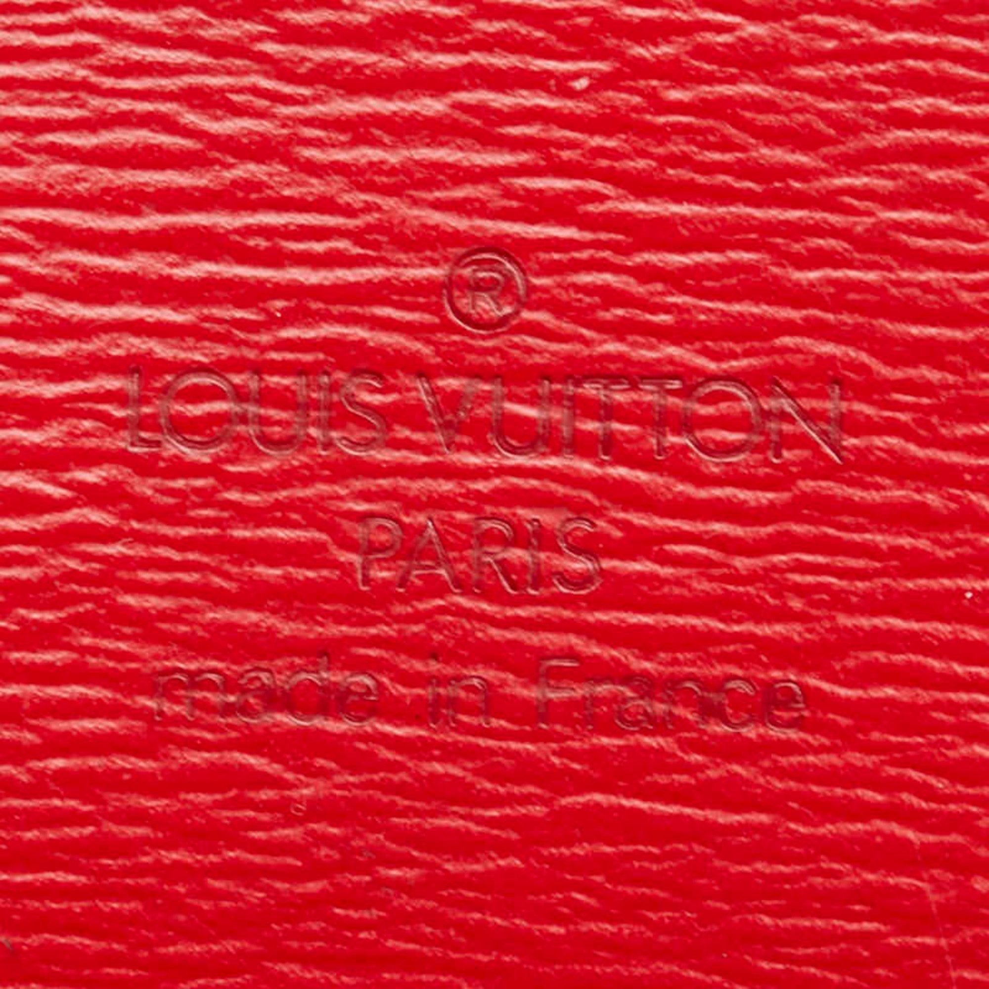 Louis Vuitton Castilian Red Leather Shoulder Bag
