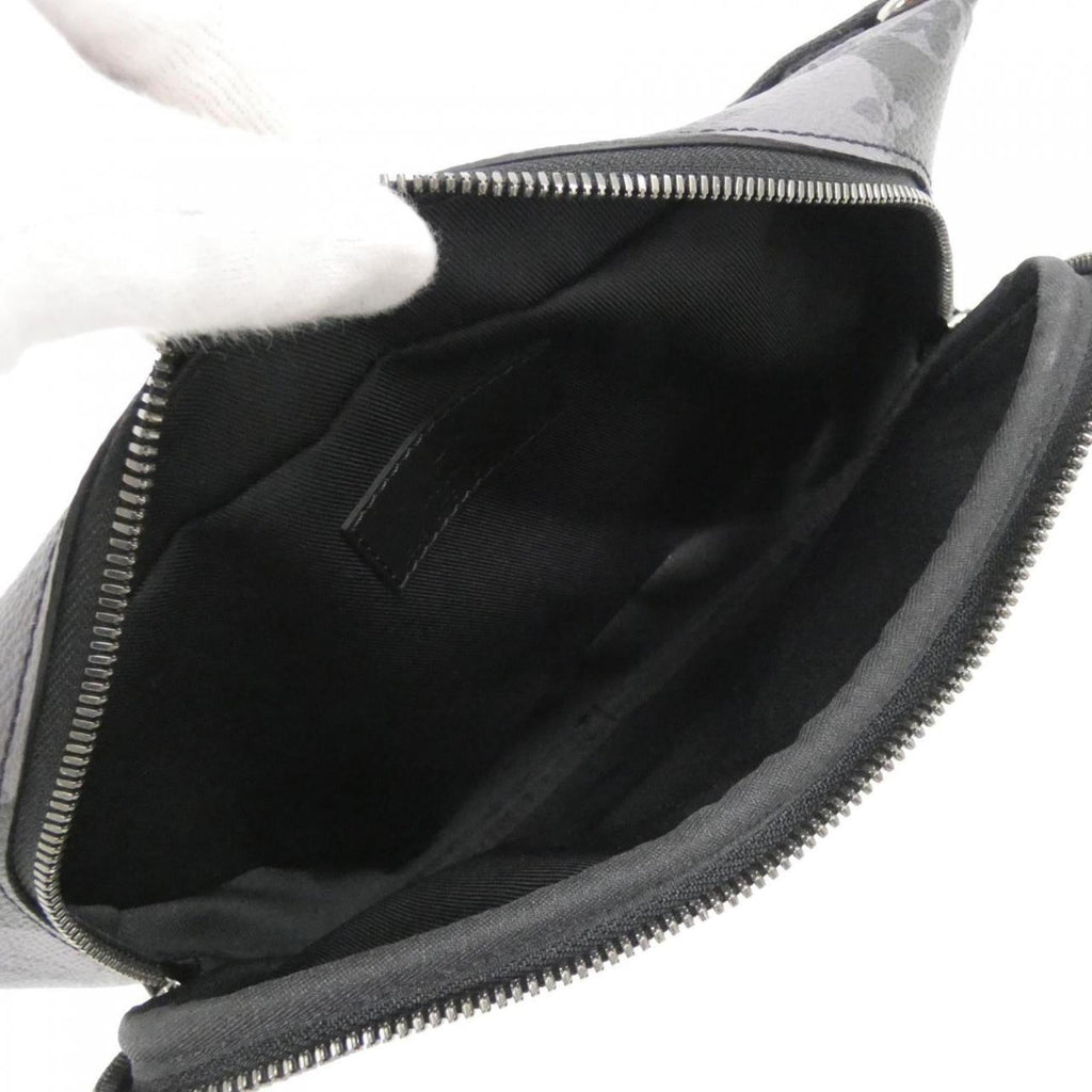 Louis Vuitton Black Coated Canvas Shoulder Bag