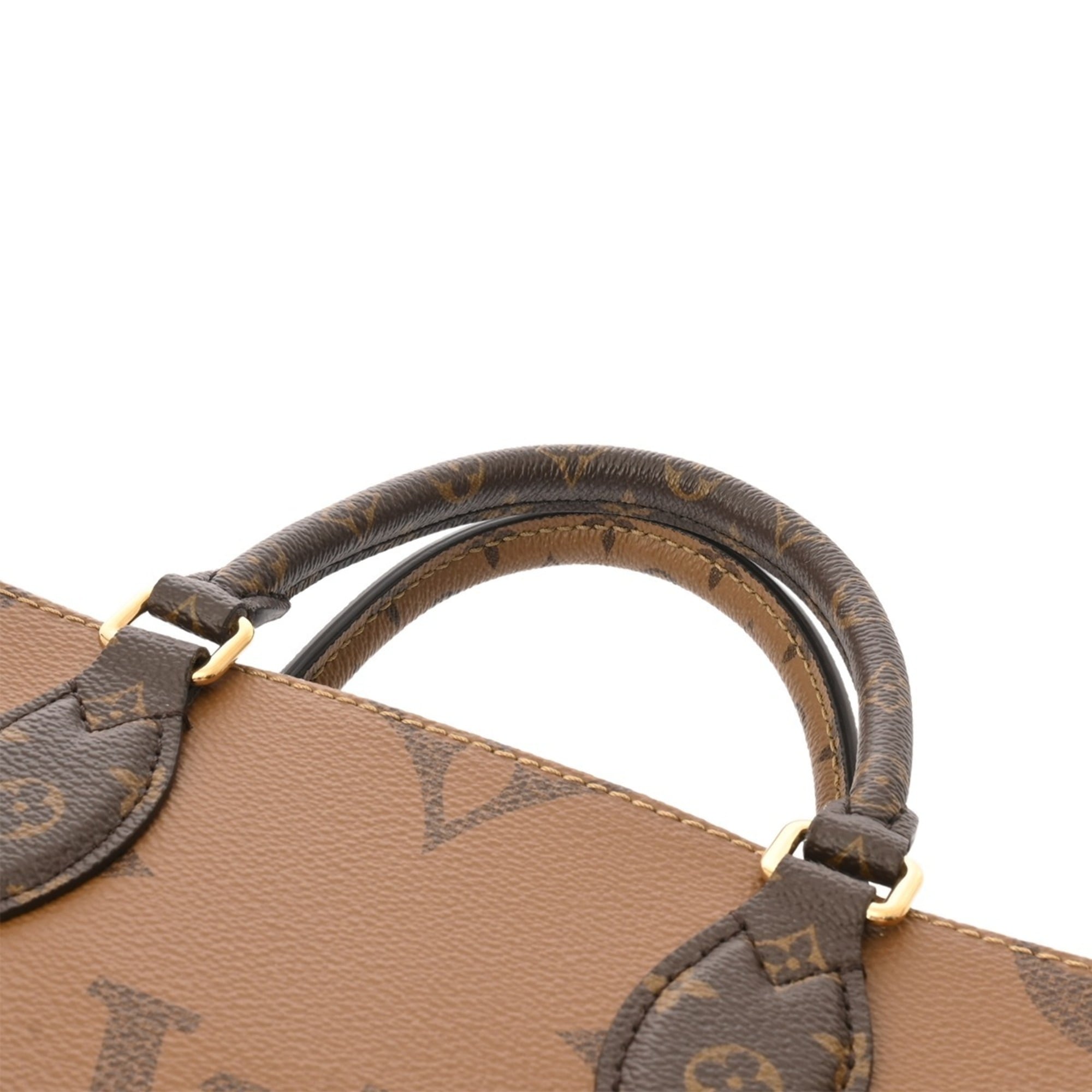 Louis Vuitton Brown Monogram Handbag Pouch