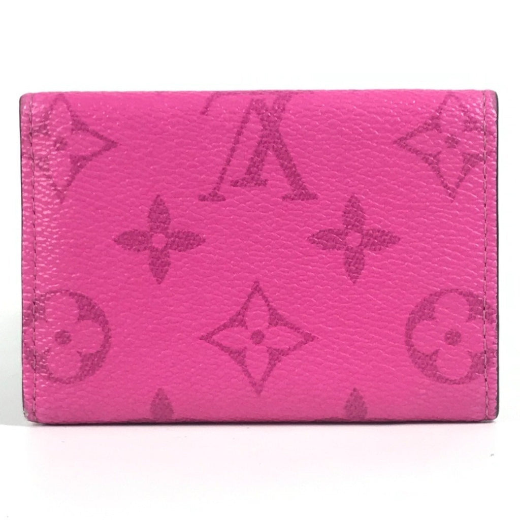Louis Vuitton Pink Taigarama Wallet (Tri-Fold)