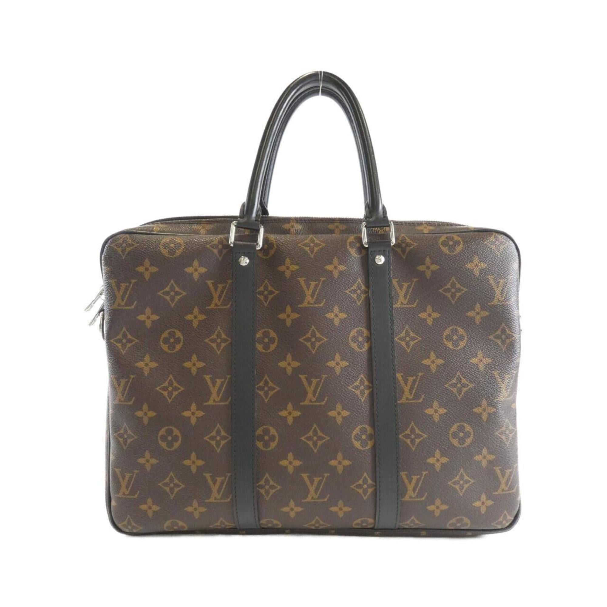 Louis Vuitton Marron Coated Canvas Handbag