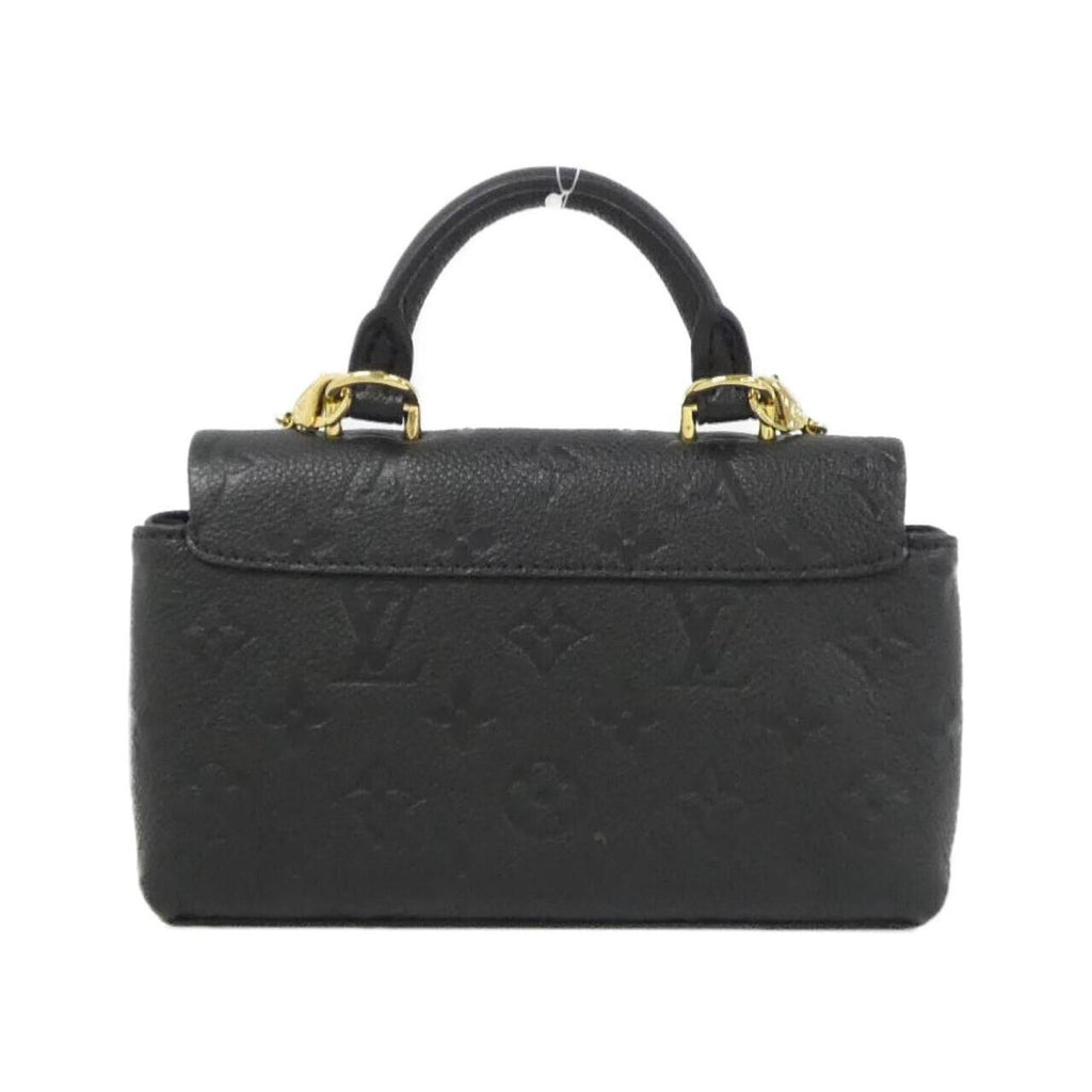 Louis Vuitton Black Leather Handbag