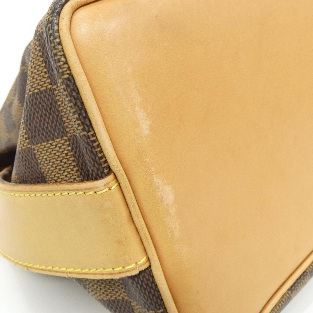 Louis Vuitton Brown Coated Canvas Shoulder Bag