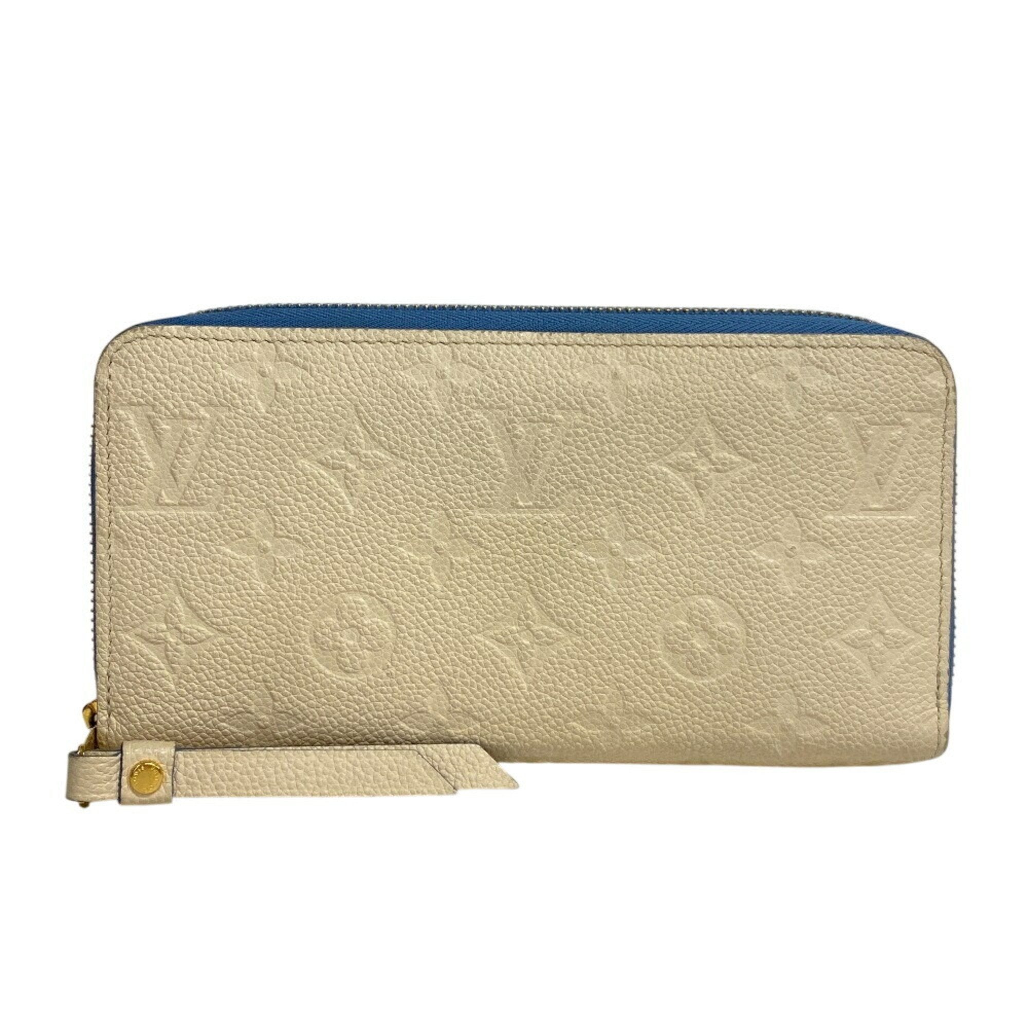 Louis Vuitton Ivory Leather Long Wallet