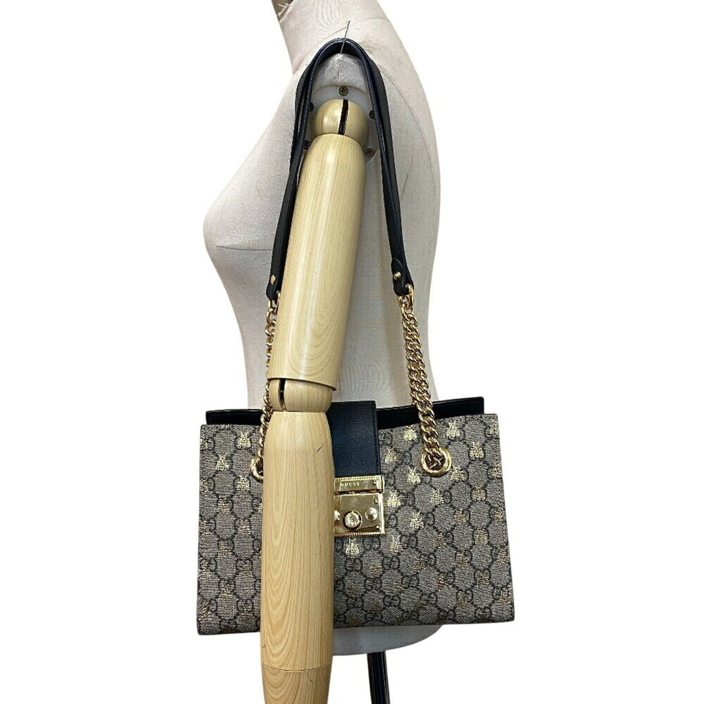 Gucci Beige Leather Shoulder Bag (Pre-Owned)