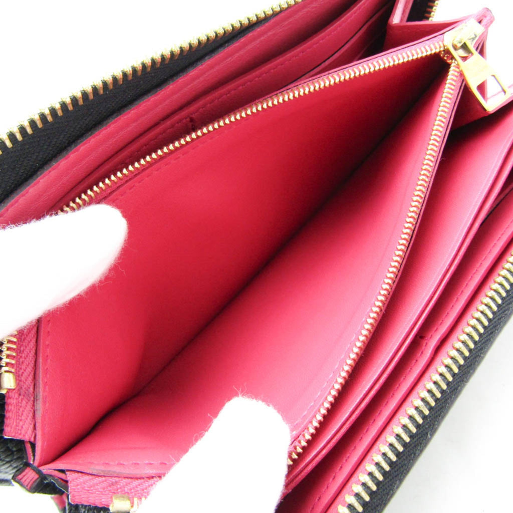 Louis Vuitton Taurillon Noir Leather Long Wallet