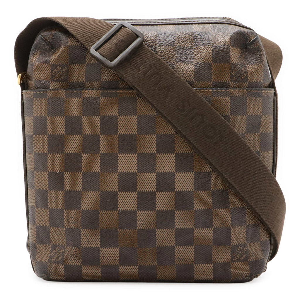 Louis Vuitton Brown Pvc Shoulder Bag