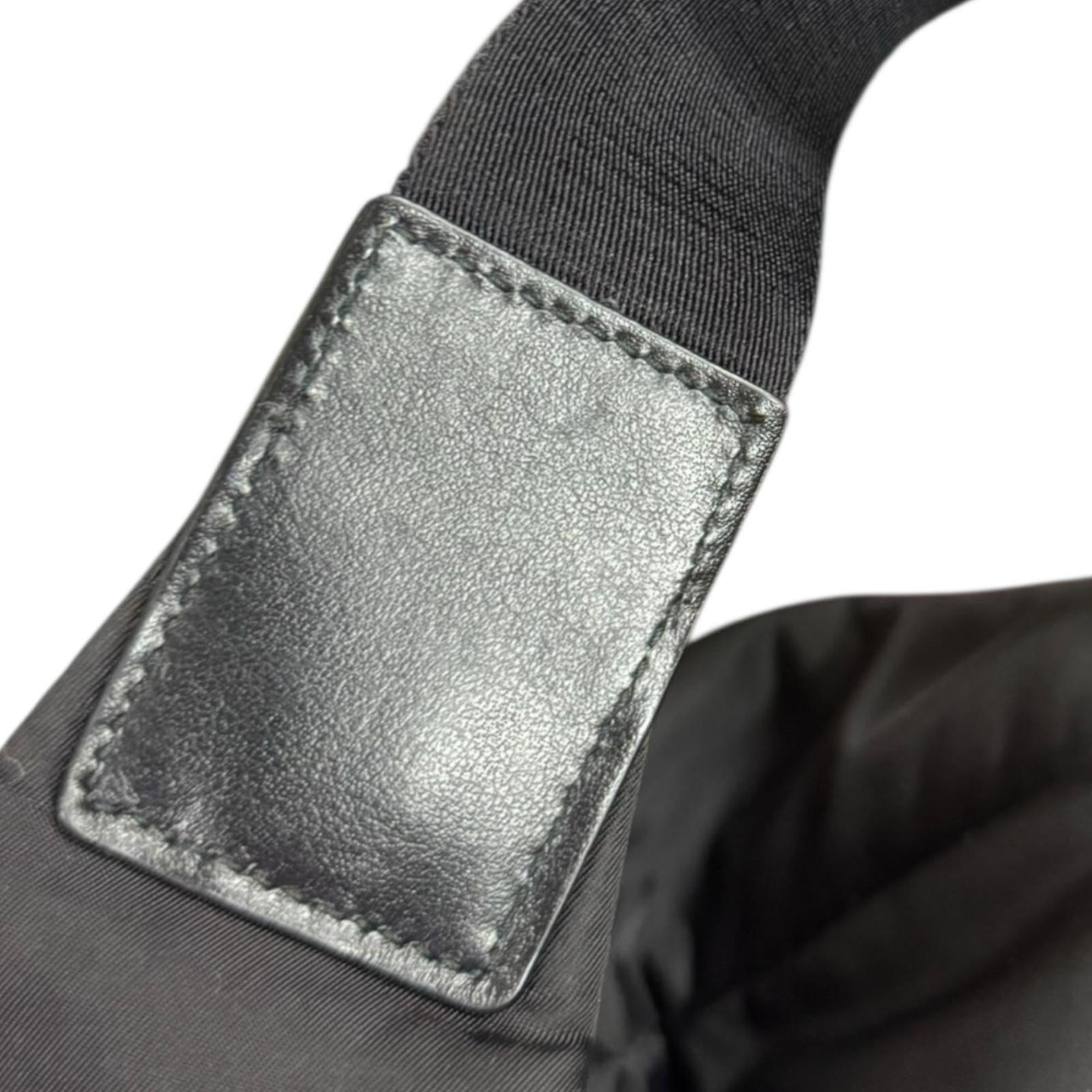 Prada Black Nylon Shoulder Bag Sling Bag