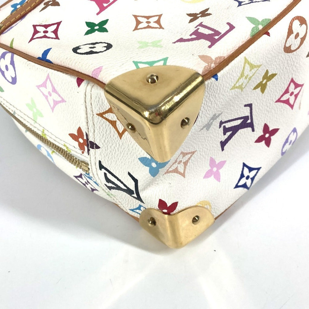 Louis Vuitton Monogram Multicolore Blanc White Monogram Multicolore Boston Bag Handbag