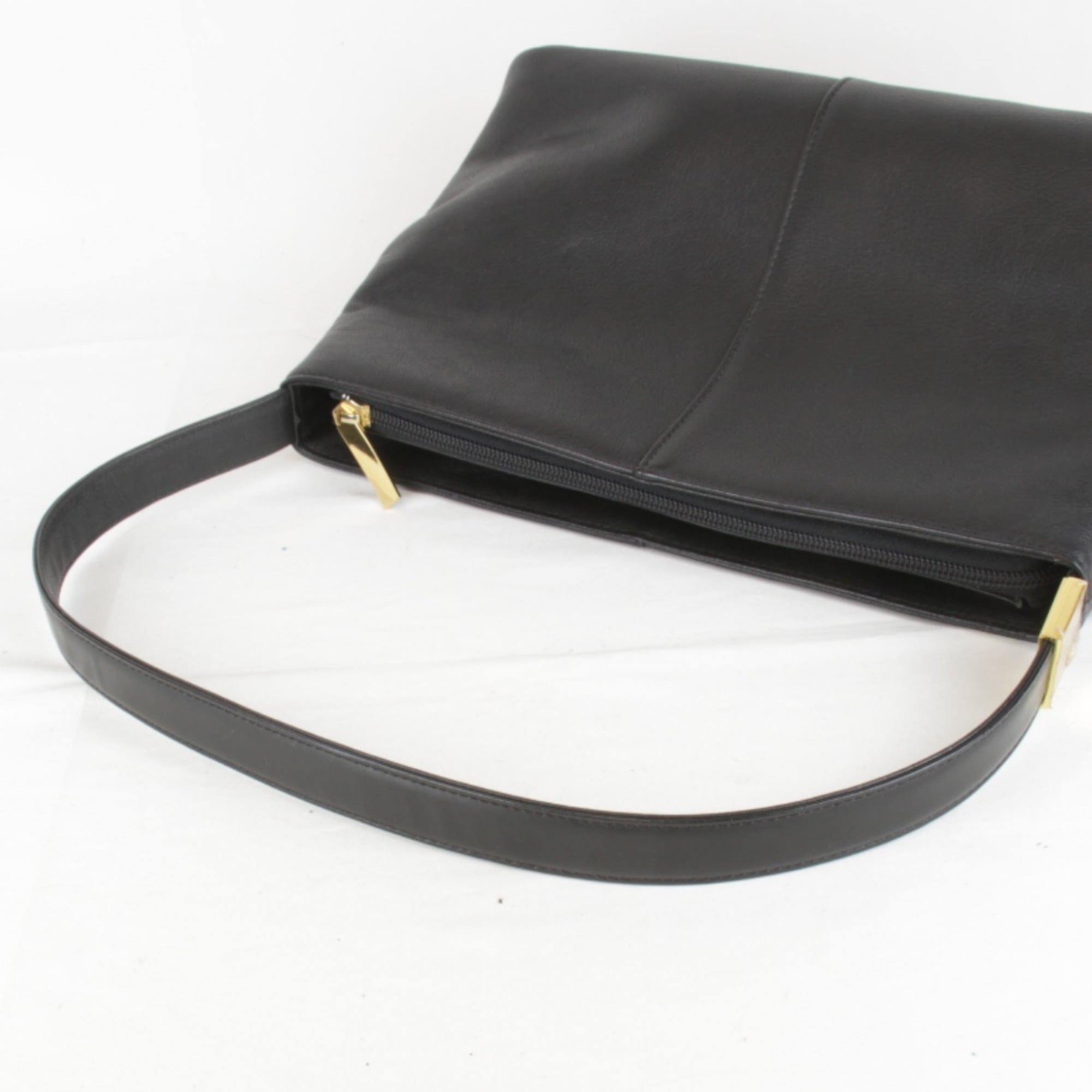 Burberry Black Leather Shoulder Bag