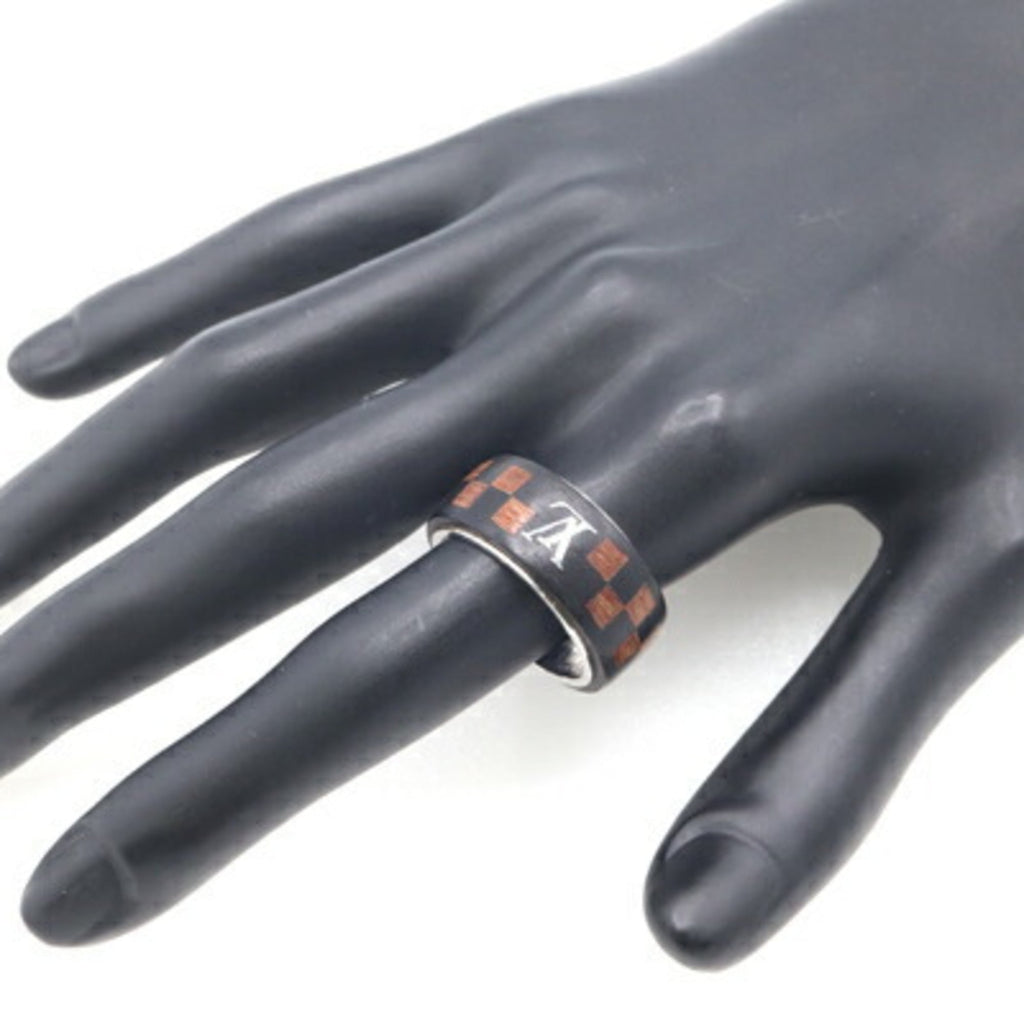 Louis Vuitton Metal Wood Band Ring