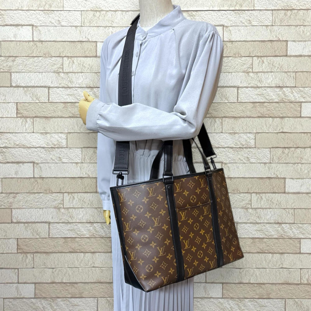 Louis Vuitton Monogram Macassar Black Brown Monogram Macassar Shoulder Bag