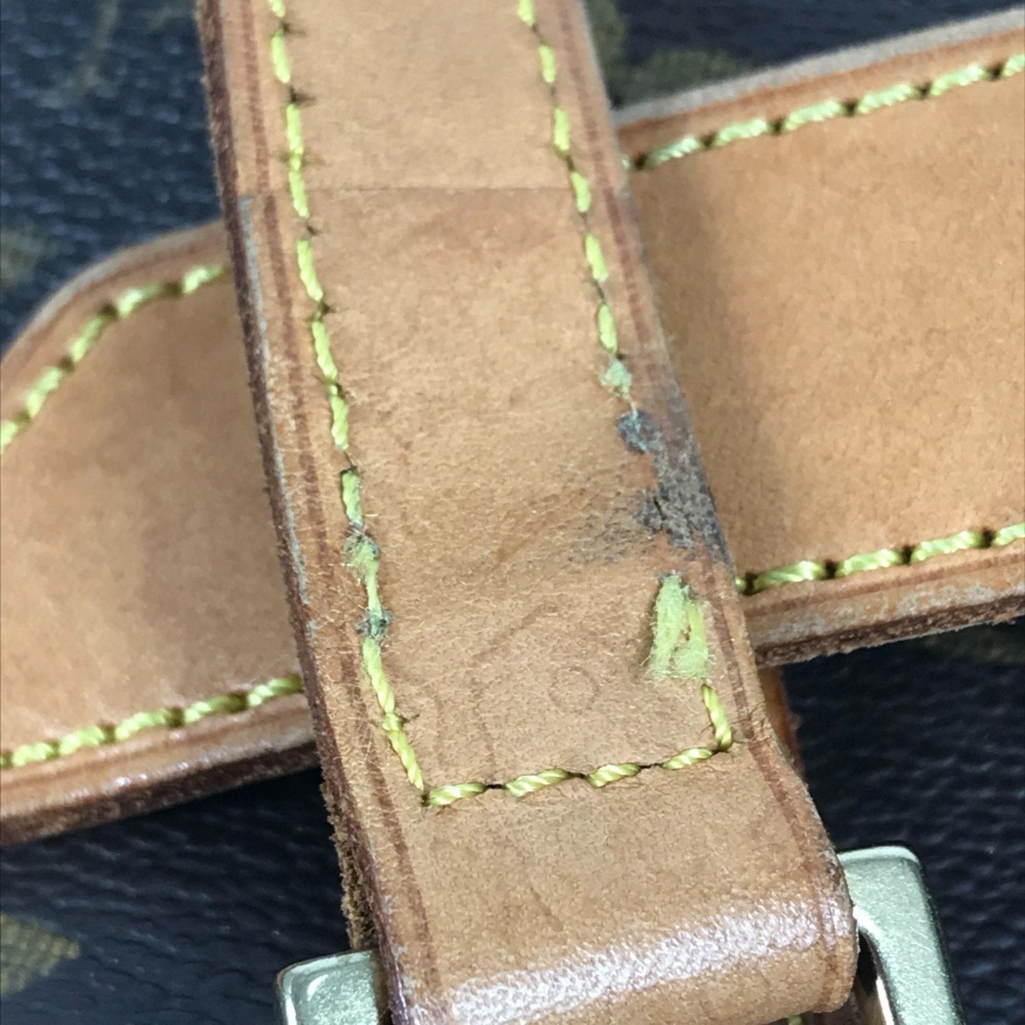 Louis Vuitton Brown Monogram Canvas Handbag Tote Bag