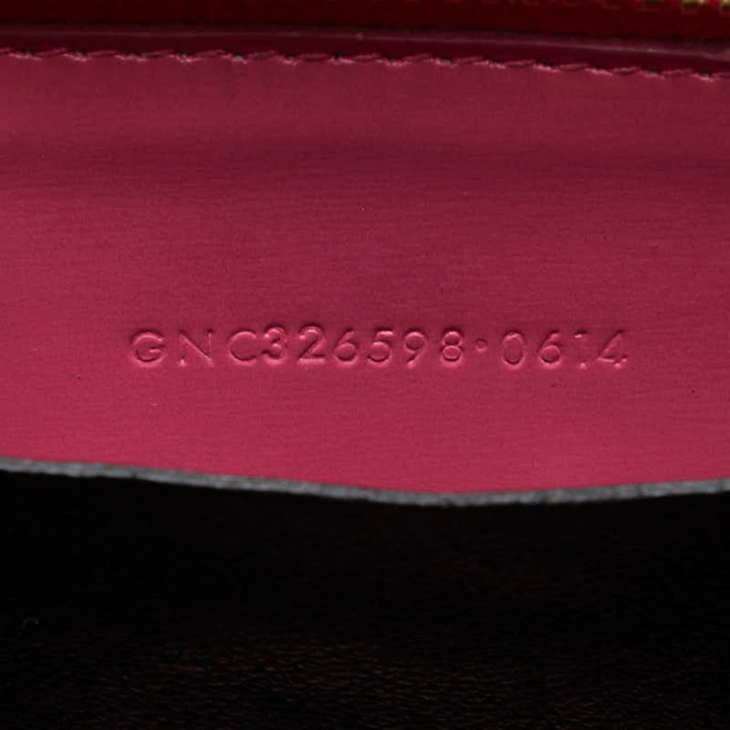 Saint Laurent Pink Leather Coin Purse/Coin Case (Pre-Owned)