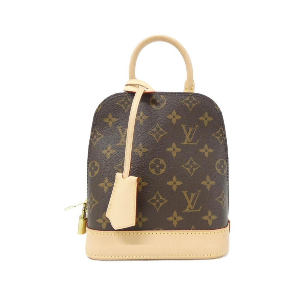 Louis Vuitton Brown Coated Canvas Backpack