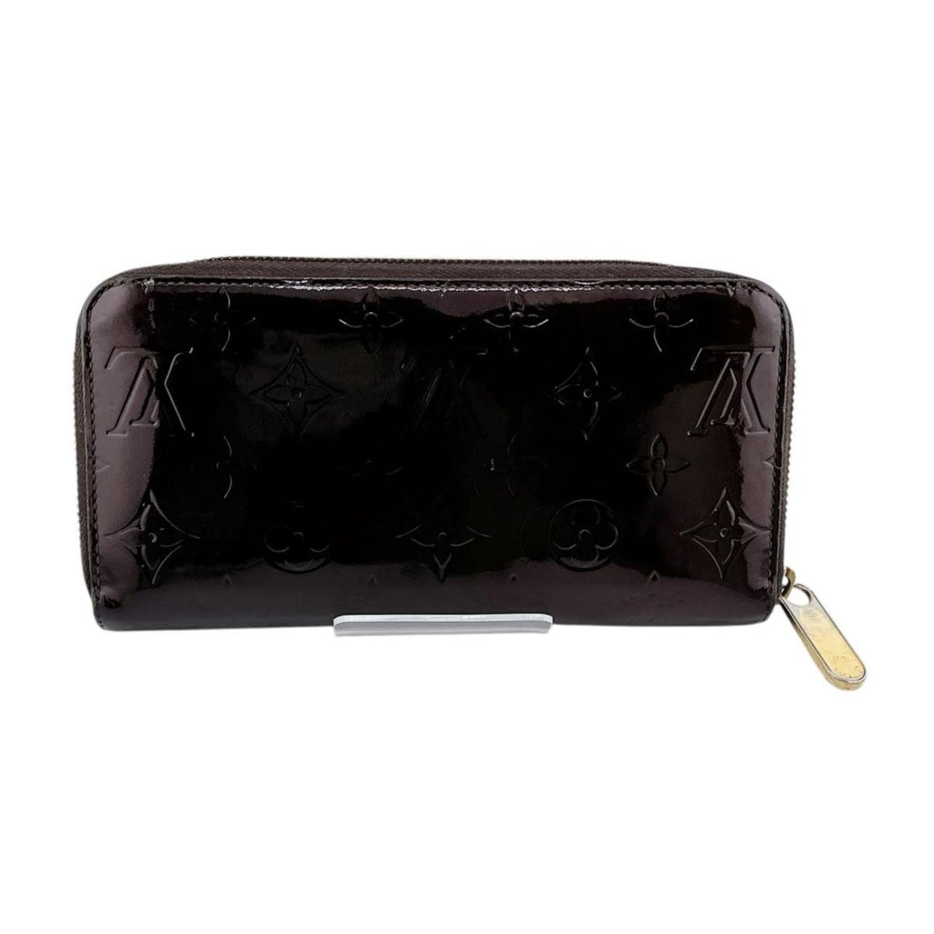 Louis Vuitton Magenta Monogram Vernis Long Wallet