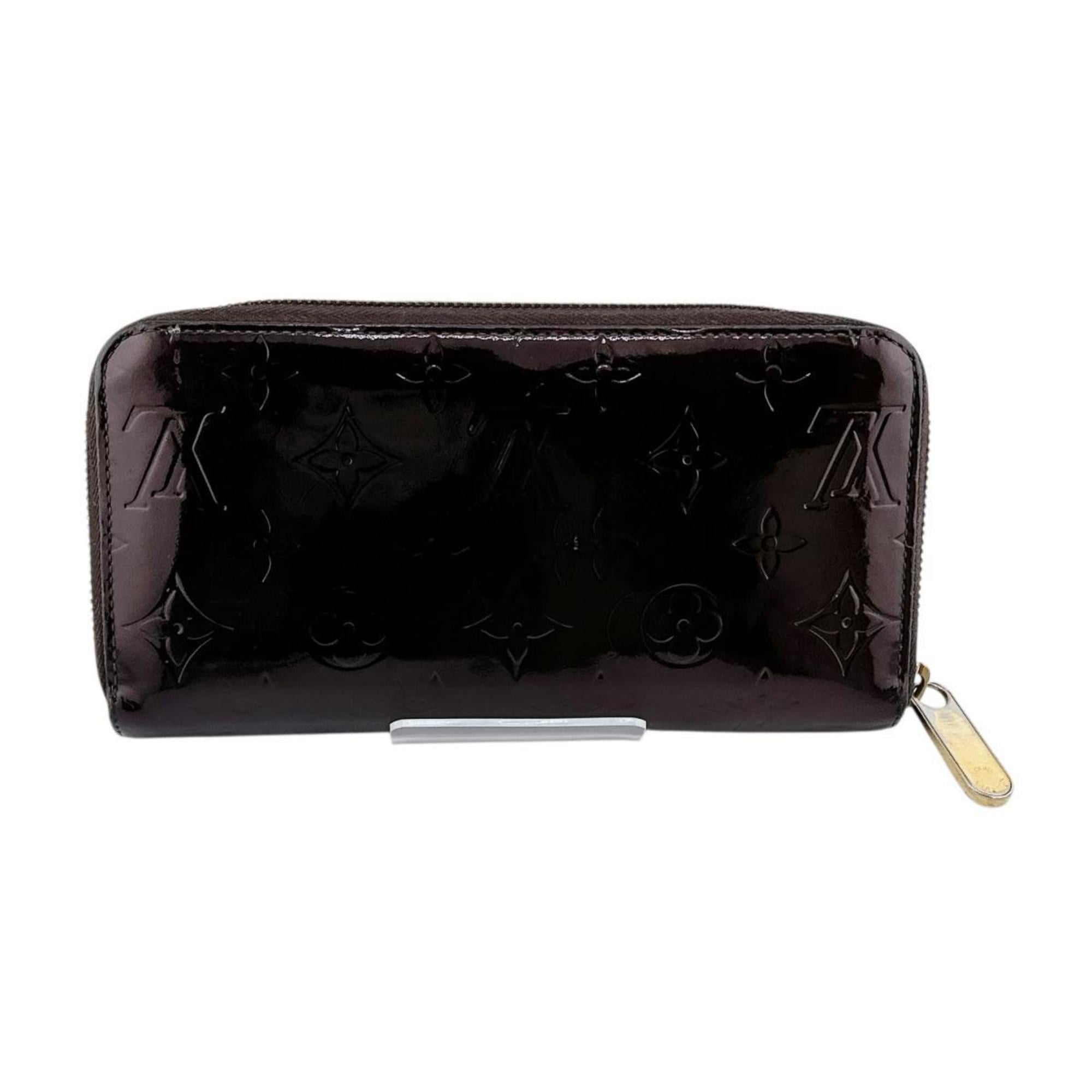 Louis Vuitton Magenta Monogram Vernis Long Wallet