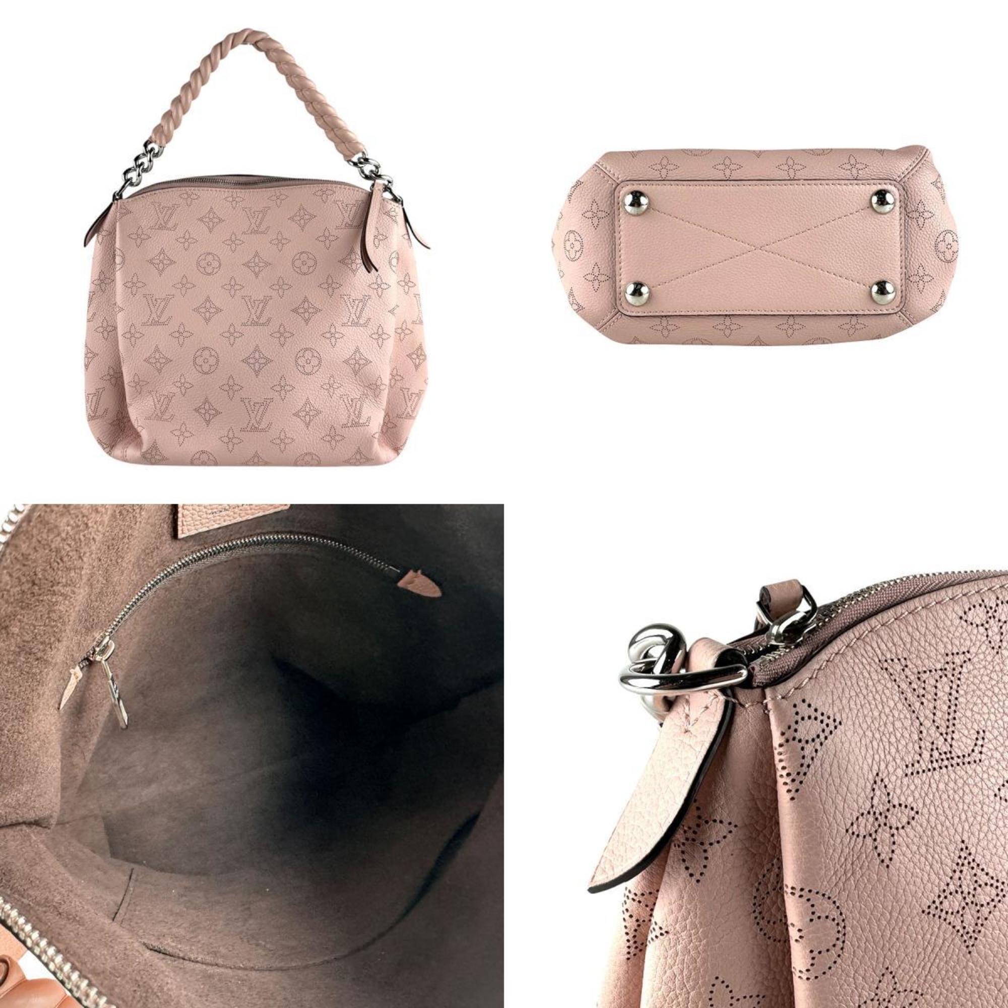 Louis Vuitton Magnolia Mahina Leather Handbag Shoulder Bag