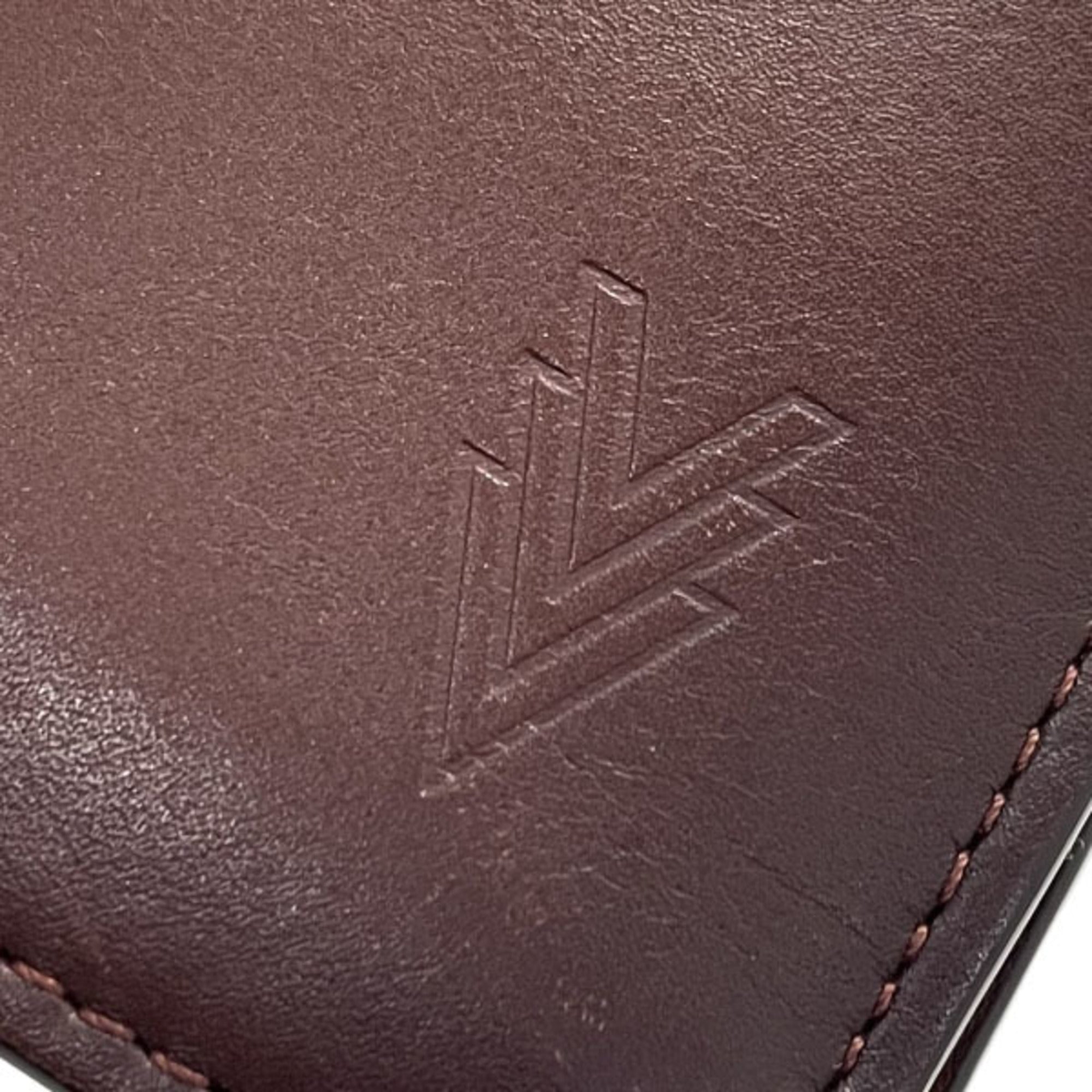 Louis Vuitton Brown Ombre Leather Long Wallet