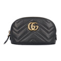 Gucci Black Leather Pouch (Pre-Owned)