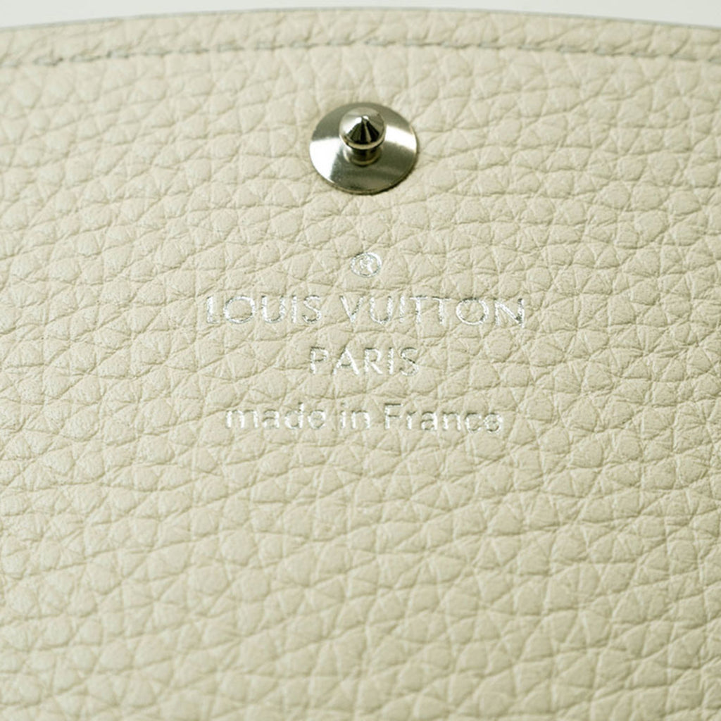 Louis Vuitton Cream Lv Off White Leather Long Wallet