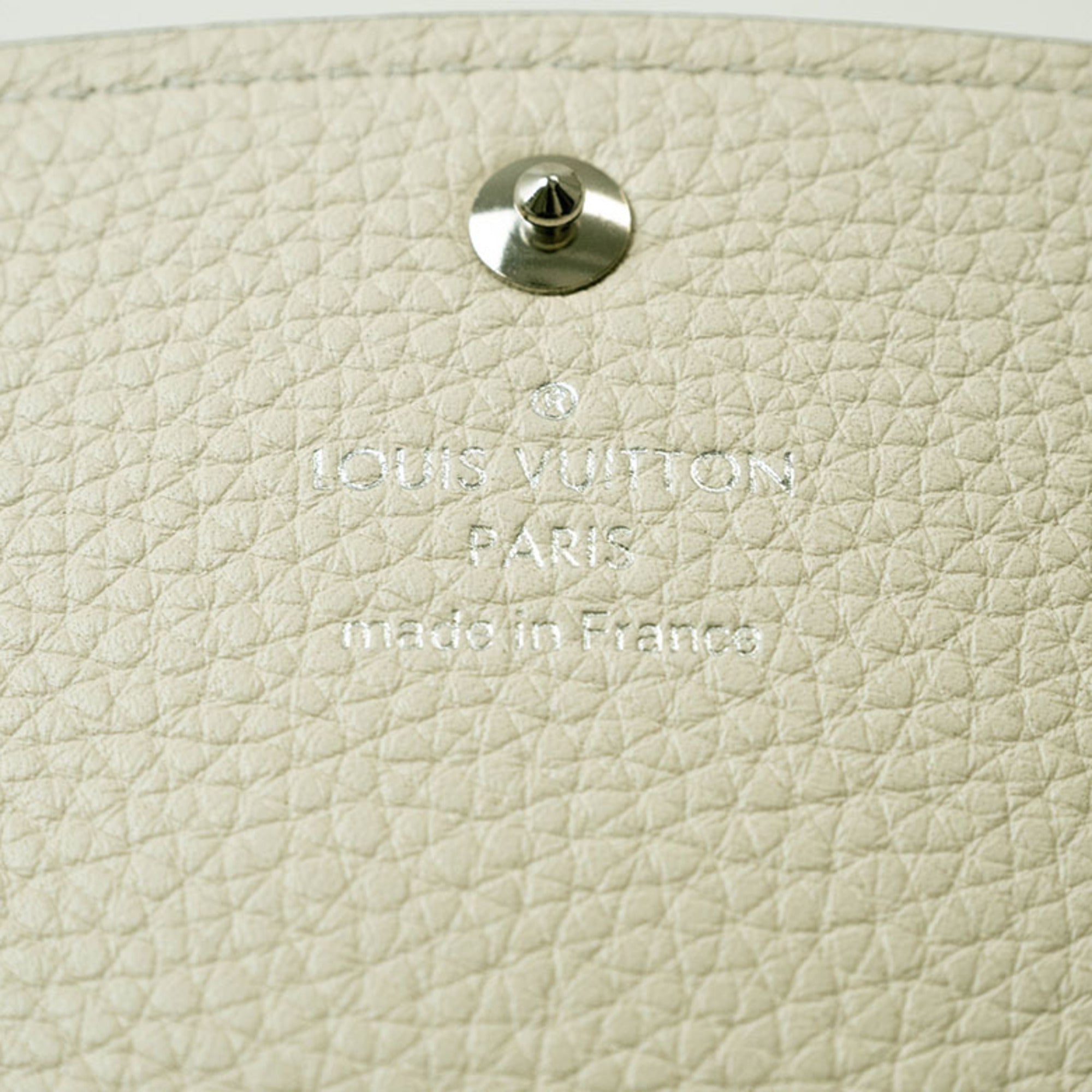Louis Vuitton Cream Lv Off White Leather Long Wallet