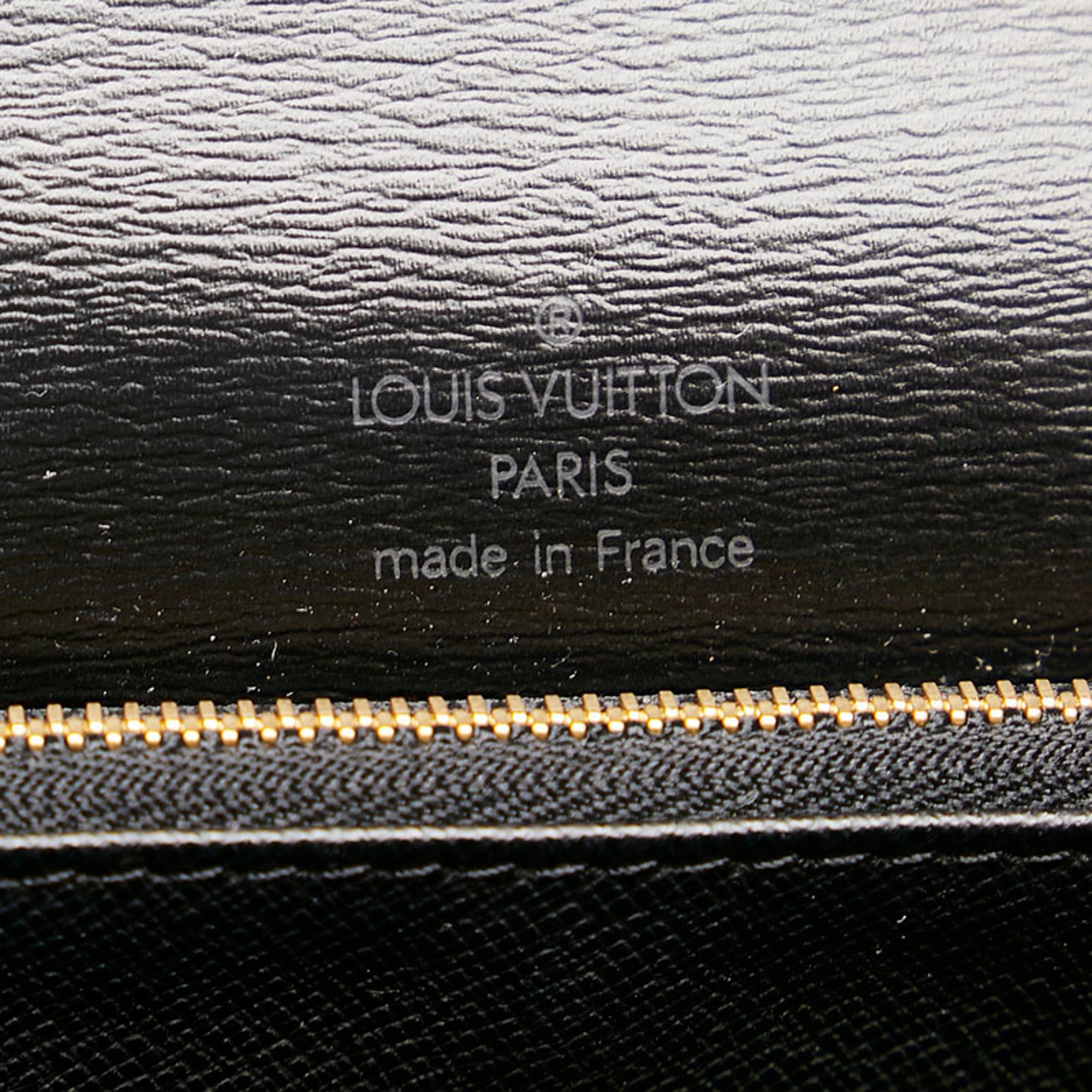 Louis Vuitton Black Noir Leather Handbag