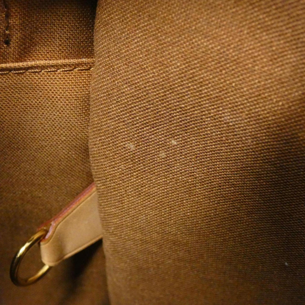 Louis Vuitton Brown Coated Canvas Handbag