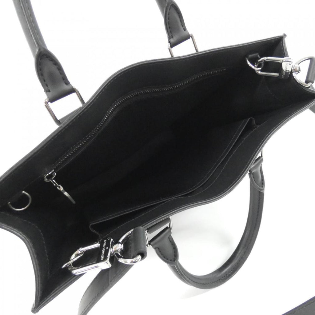 Louis Vuitton Black Coated Canvas Handbag