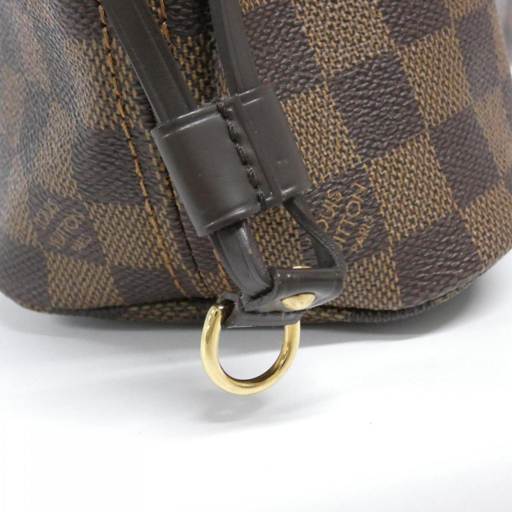 Louis Vuitton Brown Coated Canvas Handbag