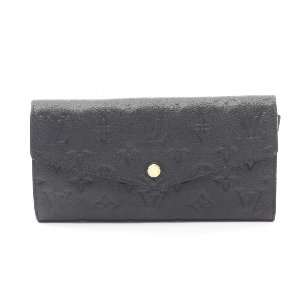 Louis Vuitton Infini Navy Monogram Empreinte Long Wallet