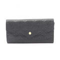 Louis Vuitton Infini Navy Monogram Empreinte Long Wallet