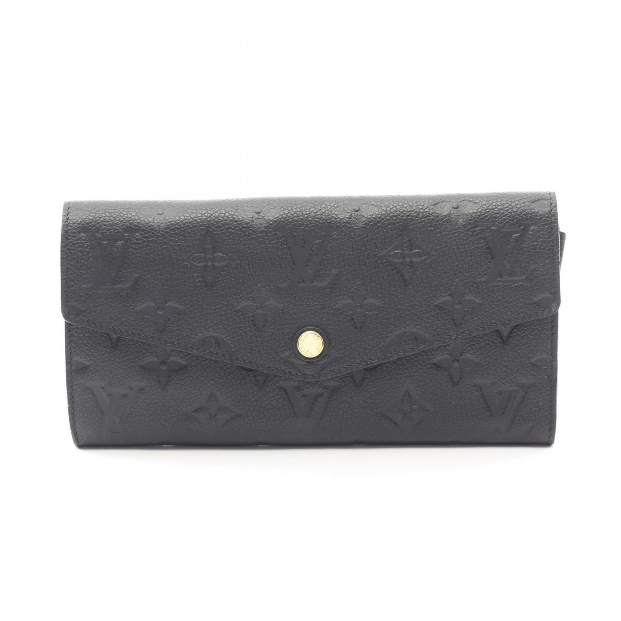 Louis Vuitton Infini Navy Monogram Empreinte Long Wallet