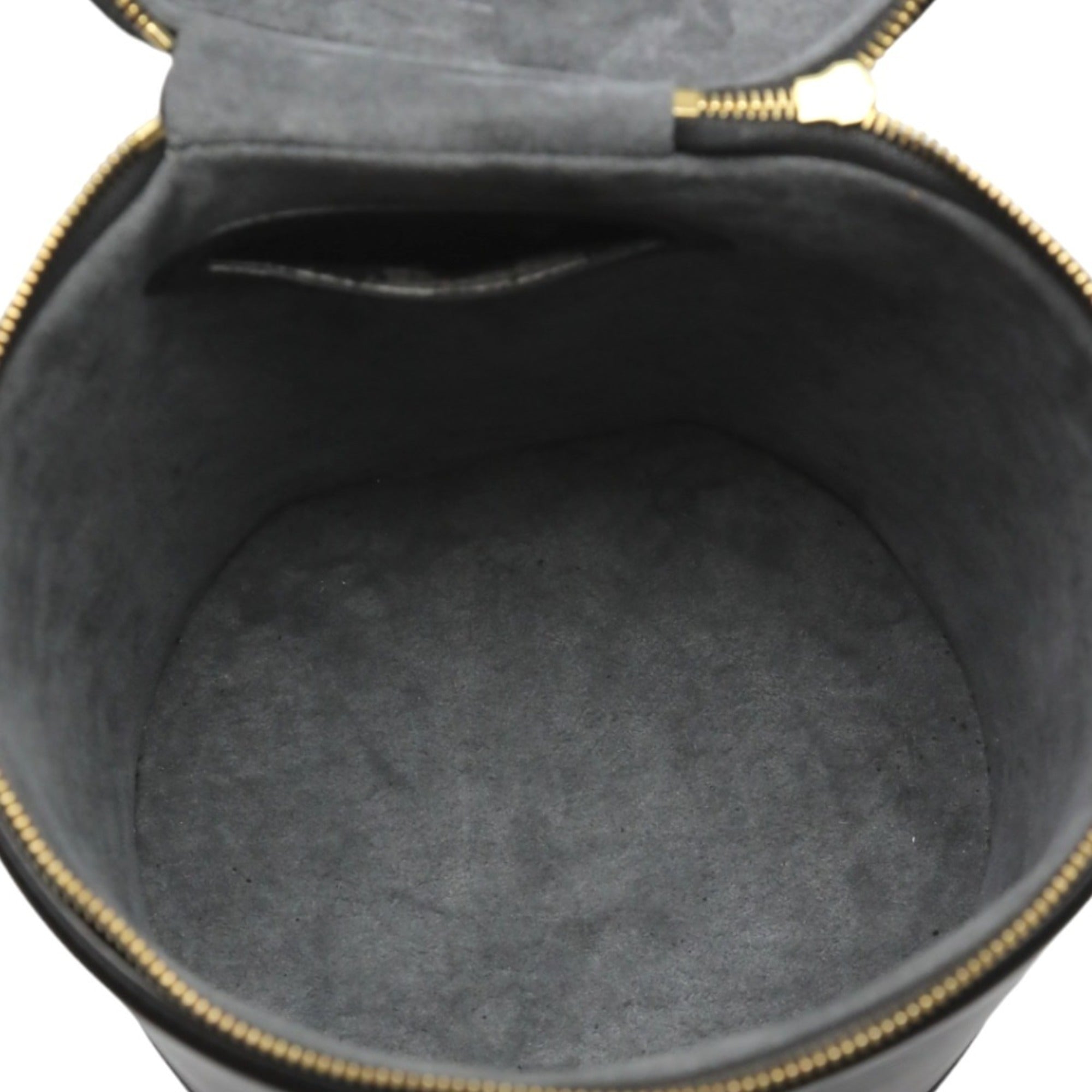 Louis Vuitton Noir Epi Leather Handbag