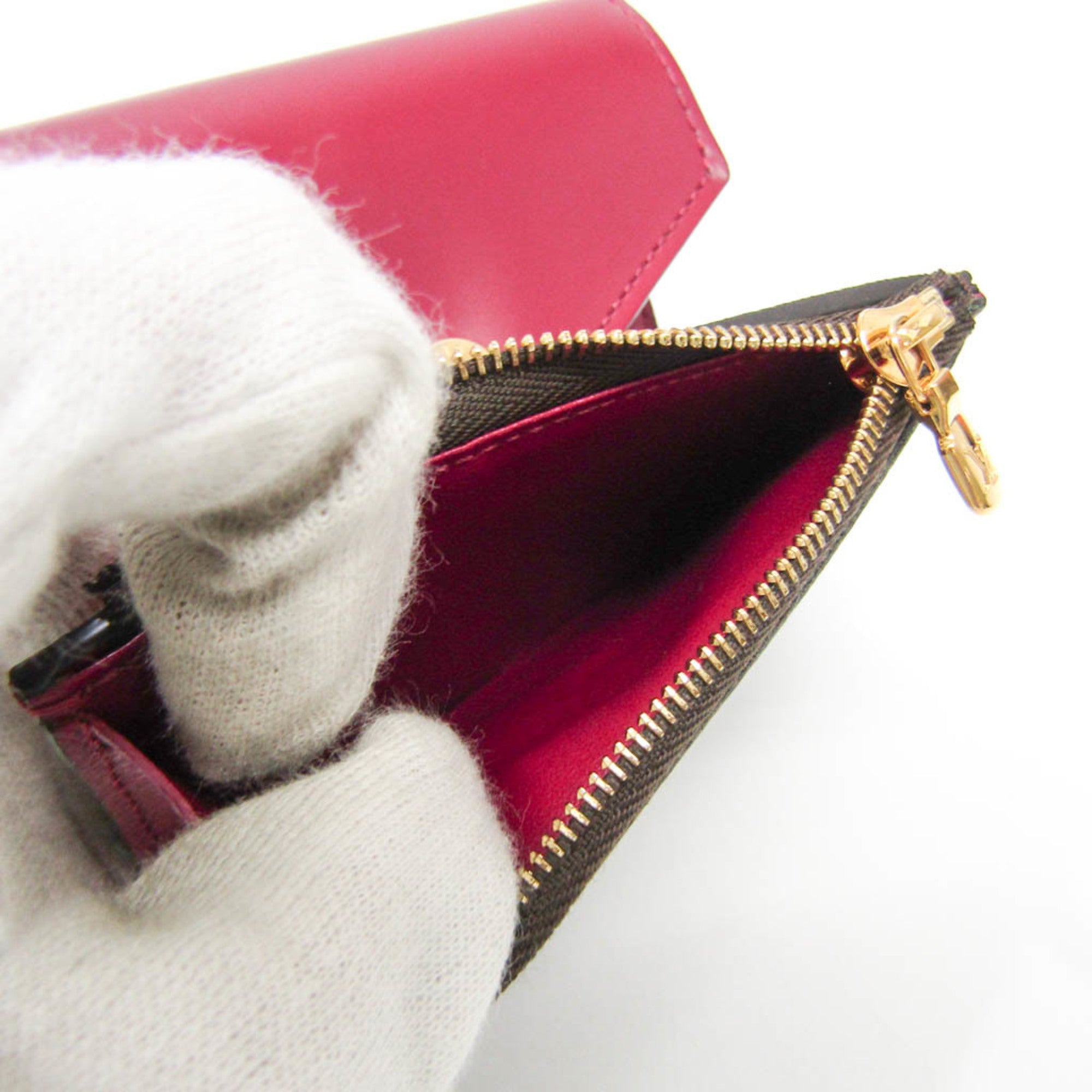 Louis Vuitton Monogram Fuchsia Monogram Monogram Wallet (Tri-Fold)