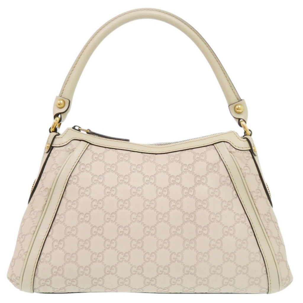Gucci Ivory Leather Handbag (Pre-Owned)