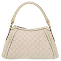 Gucci Ivory Leather Handbag (Pre-Owned)
