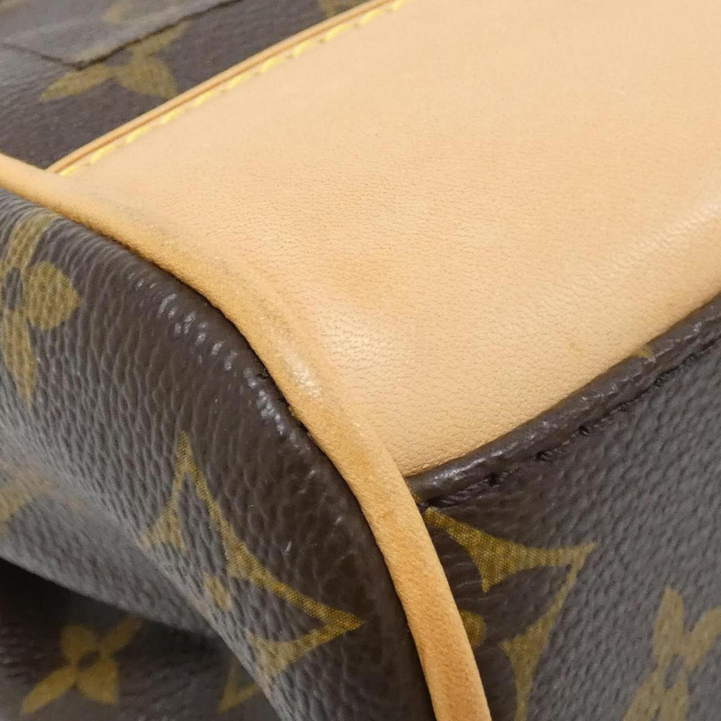 Louis Vuitton Marron Coated Canvas Shoulder Bag