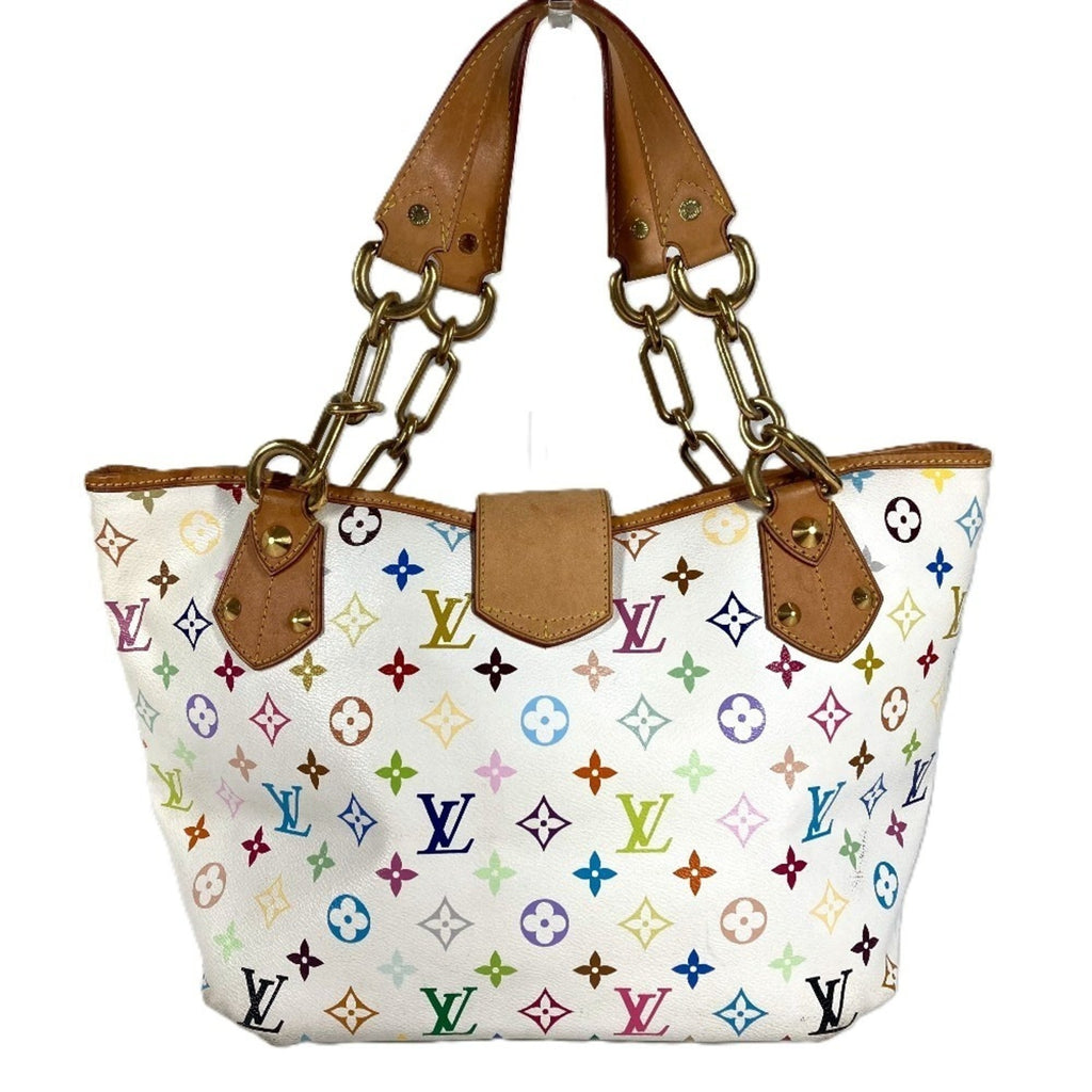 Louis Vuitton White Monogram Multicolore Handbag Shoulder Bag
