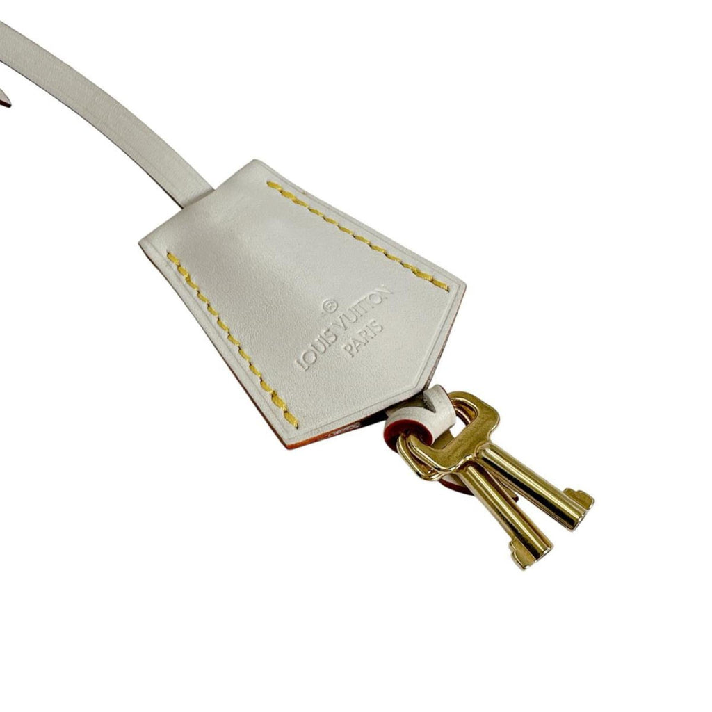 Louis Vuitton Blanc Leather Shoulder Bag