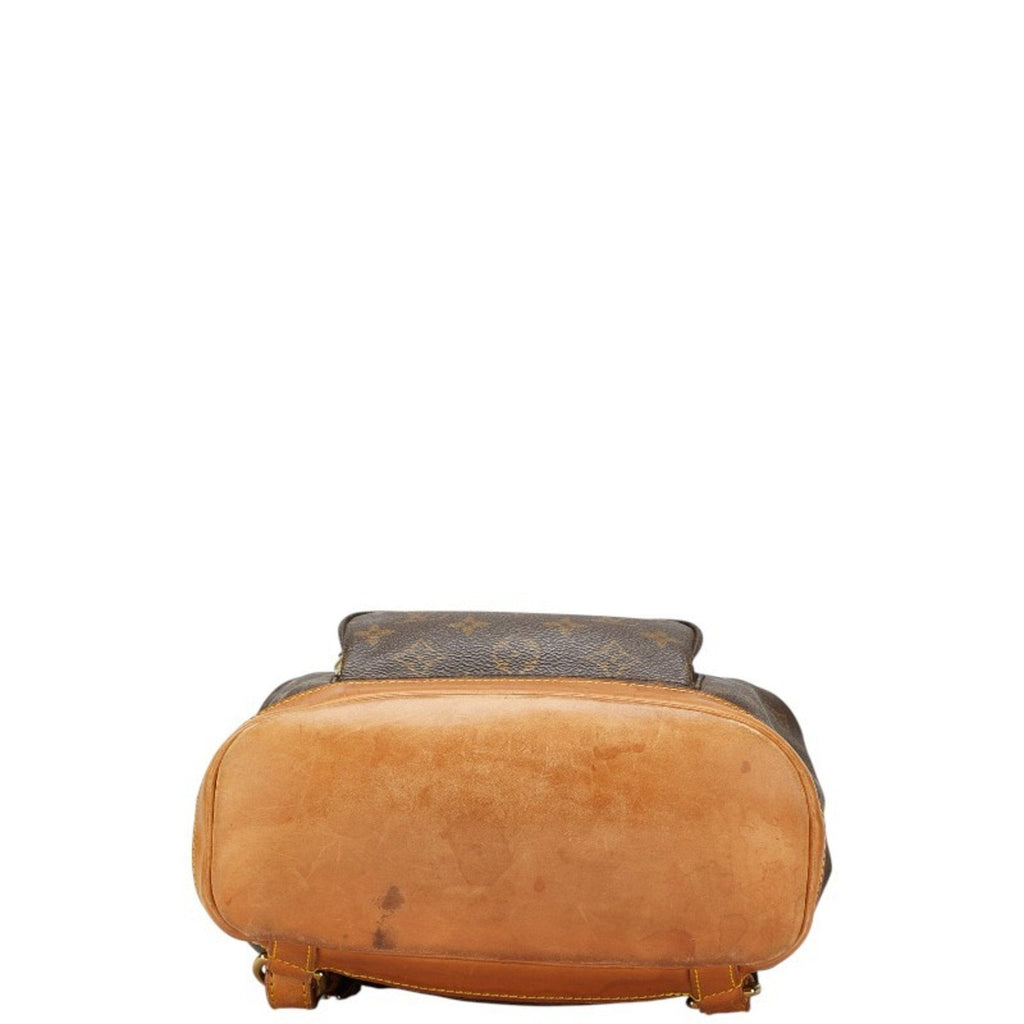 Louis Vuitton Brown Pvc Leather Backpack