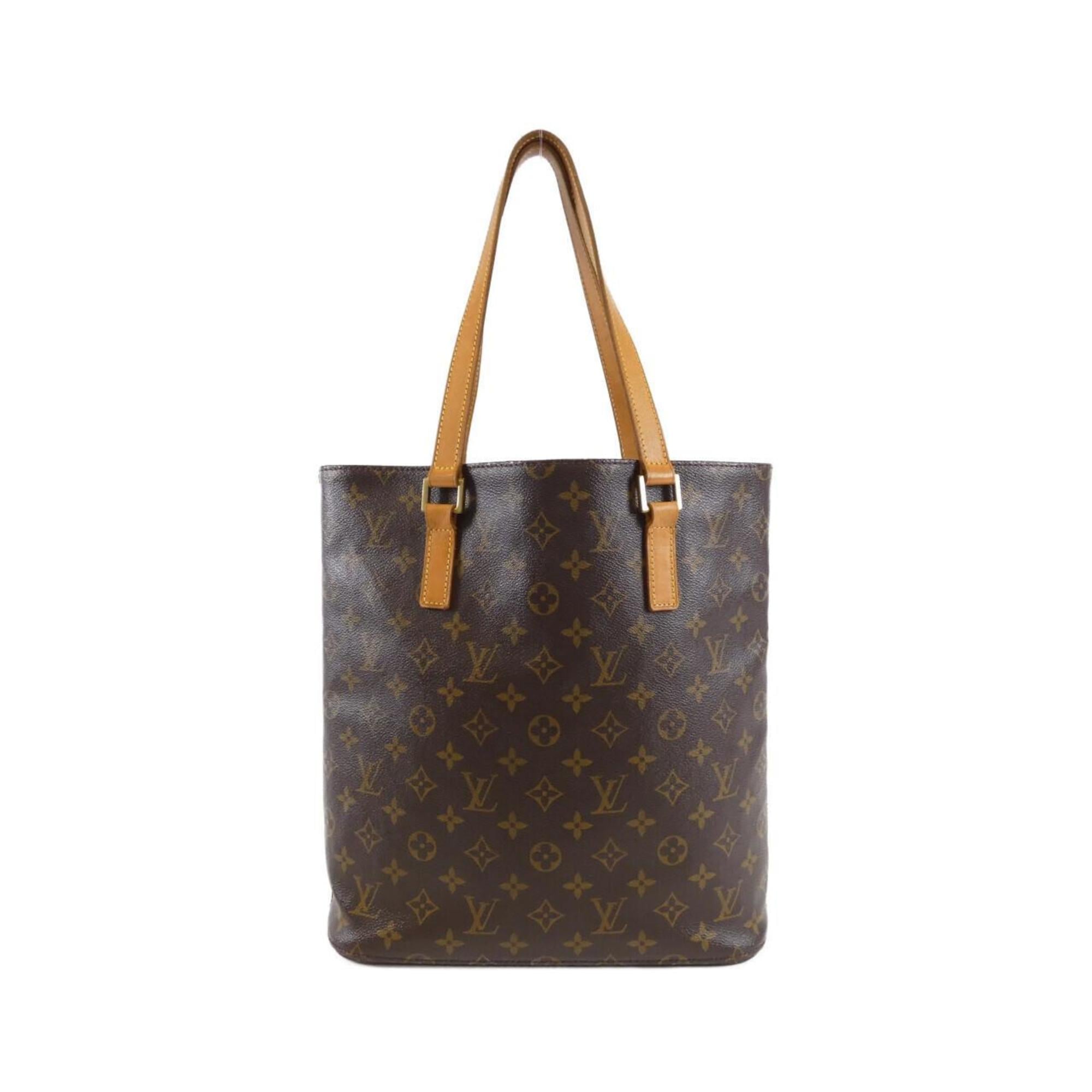 Louis Vuitton Marron Coated Canvas Handbag