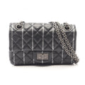 Chanel Black Leather Handbag Shoulder Bag