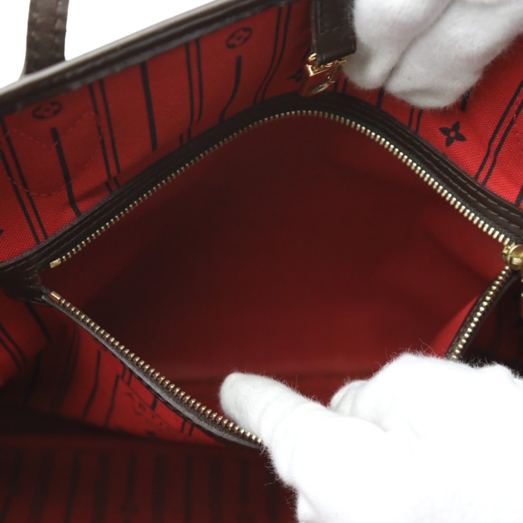 Louis Vuitton Damier Brown Damier Canvas Tote Bag