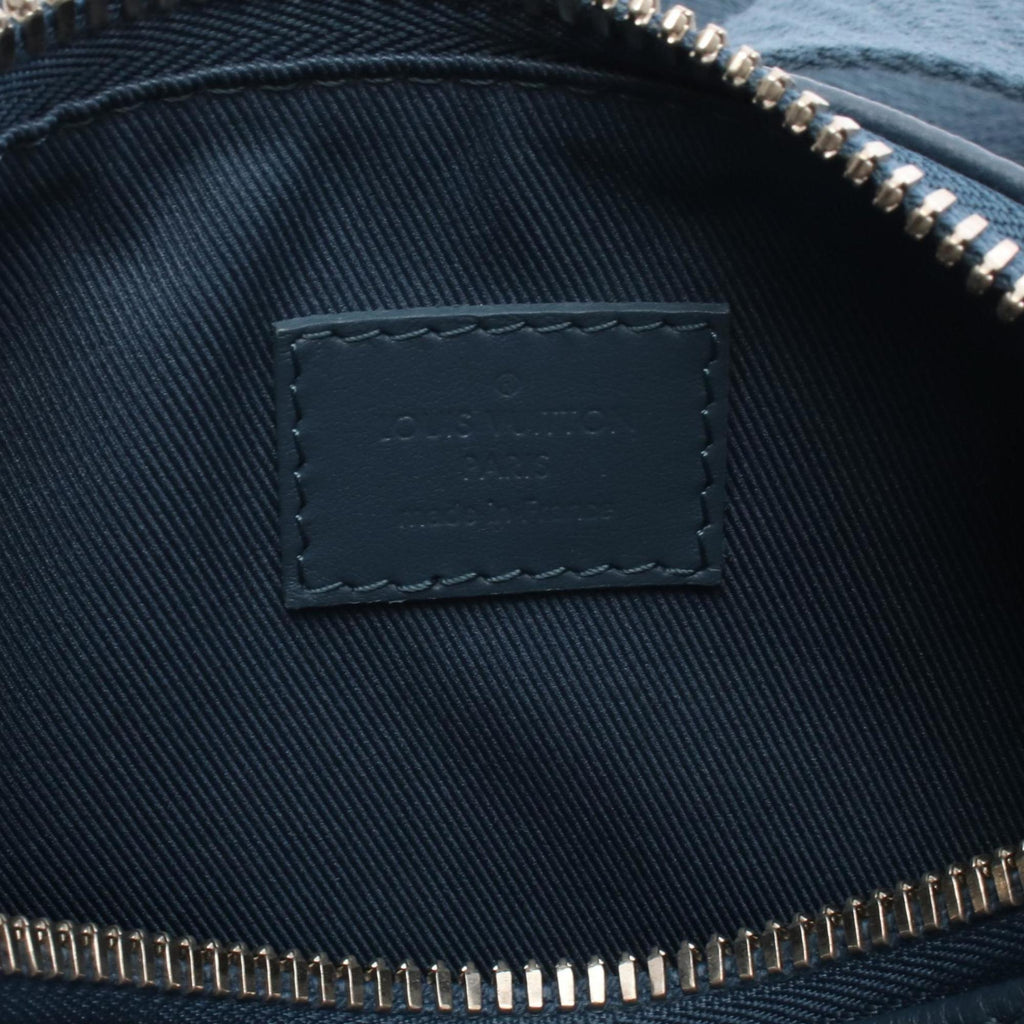 Louis Vuitton Blue Leather Handbag