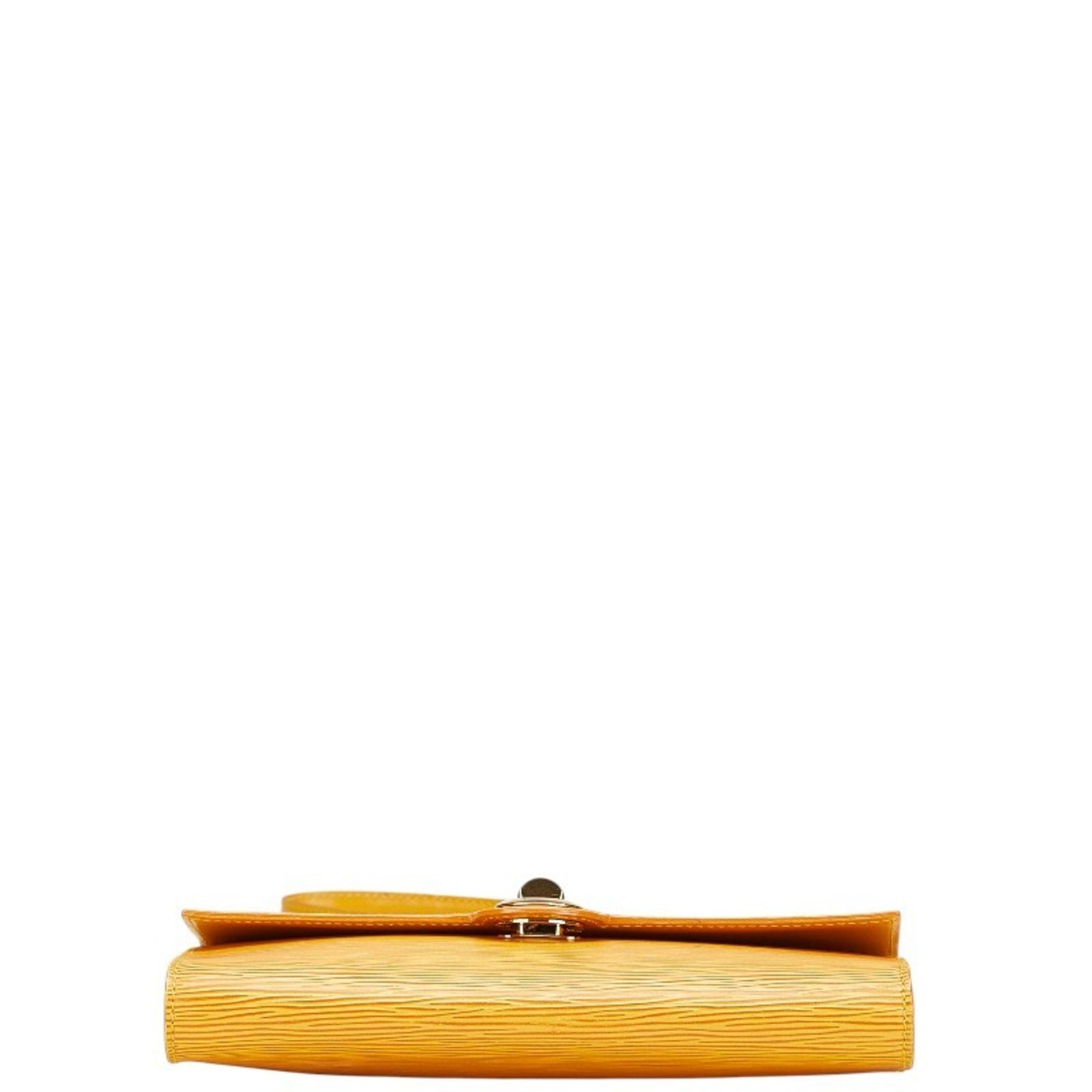 Louis Vuitton Yellow Leather Shoulder Bag